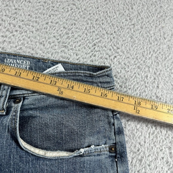 Vintage Wrangler Jeans Mens 34x34 (32x31) Relaxed Faded‎ Distress Grunge Y2K - Picture 9 of 13